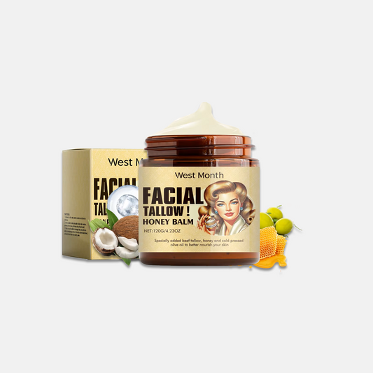 Beef Tallow Honey Balm – For Radiant, Youthful Skin